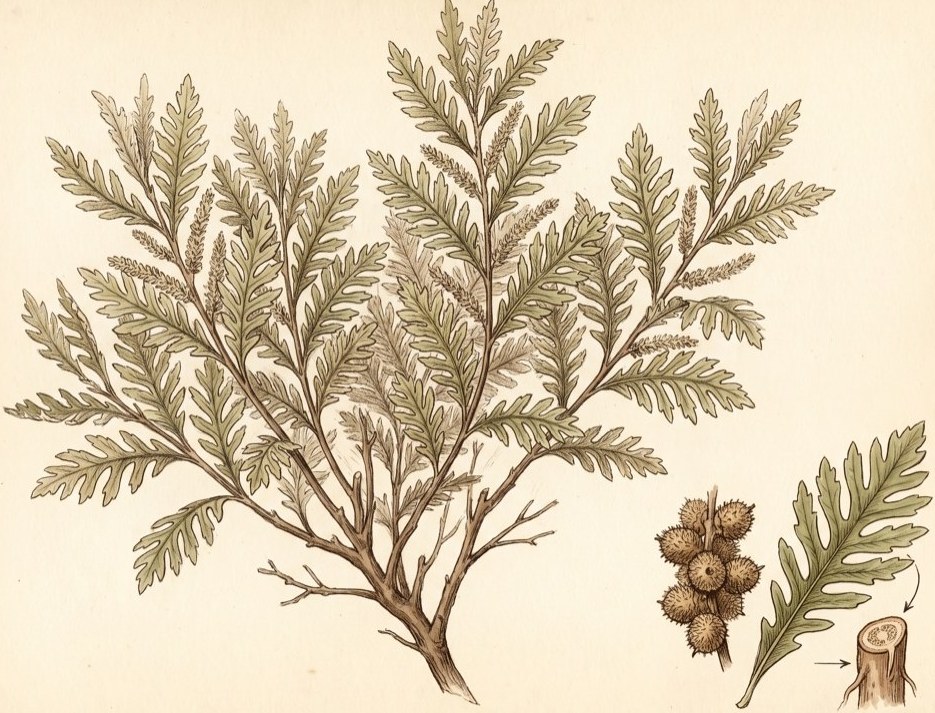 Sweetfern (Comptonia asplenifolia)